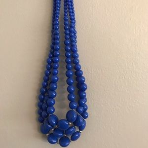 Blue necklace